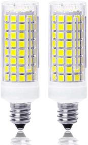 img 4 attached to 💡 Daylight Dimmable JD Candelabra Bulb, AC110V/120V Equivalent