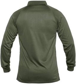img 3 attached to TACVASEN Outdoor Sleeve Performance Button Men's Clothing for Shirts