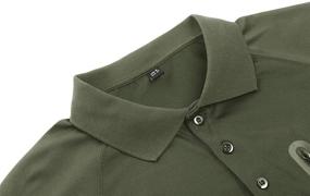 img 2 attached to TACVASEN Outdoor Sleeve Performance Button Men's Clothing for Shirts