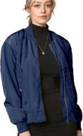 wjc2157 womens classic lightweight windbreaker: the perfect addition to your coats, jackets & vests collection! logo