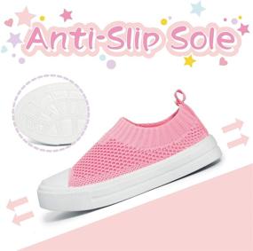 img 2 attached to 👟 Starbow Toddler Lightweight Breathable Running Girls' Shoes: Optimal Athletic Footwear