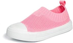 img 4 attached to 👟 Starbow Toddler Lightweight Breathable Running Girls' Shoes: Optimal Athletic Footwear
