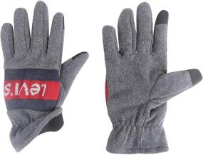 img 3 attached to 🧤 Levis Heathered Touchscreen Glove: Stretch Men's Accessories for Superior Grip and Functionality