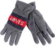🧤 levis heathered touchscreen glove: stretch men's accessories for superior grip and functionality logo