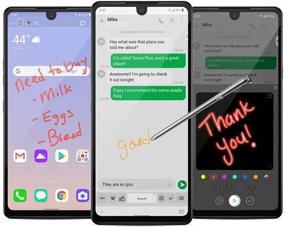 img 1 attached to Заменяемая ручка Stylo 6: голубой стилус для LG Stylo 6 Q730 - ручка S для сенсорного экрана LCD