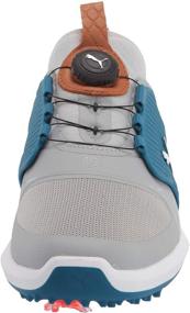 img 3 attached to PUMA Ignite Pwradapt Caged Silver Digi: Unleash Your Footwork with Style