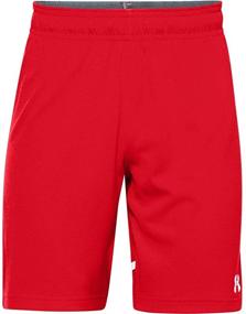 img 4 attached to 👦 Boys' Active Clothing: Under Armour Squad Shorts in Royal Blue