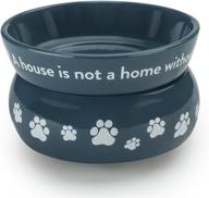 🐾 one fur all pet house electric wax warmer - effortless home freshening with scented tarts or candles, ideal for cat or dog owners - flameless safety enhanced design, user-friendly and efficient - premium ceramic construction логотип