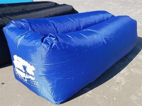 img 4 attached to Uniq2U Inflatable Lounger Royal Blue