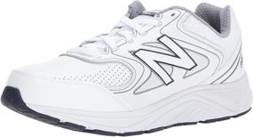 img 4 attached to 🚶 New Balance MW840V2 White Walking Shoes - Ultimate Comfort and Support for All-Day Walking