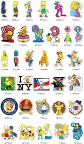 img 2 attached to Simpsons Animation Repetition Stickers Skateboard