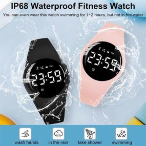 img 2 attached to 🏋️ HUYVMAY Fitness Tracker Watch: Phoneless, Long Battery Life, Waterproof Activity Tracker for Boys, Girls, and Women