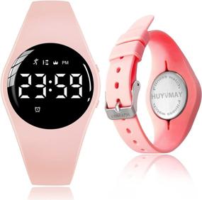 img 4 attached to 🏋️ HUYVMAY Fitness Tracker Watch: Phoneless, Long Battery Life, Waterproof Activity Tracker for Boys, Girls, and Women