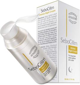 img 1 attached to SeboCalm Nighttime Anti Aging Night Cream - Ultra 🌙 Hydrating Firming and Tightening Facial Moisturizer for Sensitive and Dry Skin