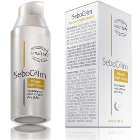 img 4 attached to SeboCalm Nighttime Anti Aging Night Cream - Ultra 🌙 Hydrating Firming and Tightening Facial Moisturizer for Sensitive and Dry Skin