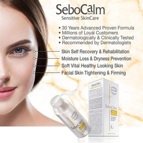 img 3 attached to SeboCalm Nighttime Anti Aging Night Cream - Ultra 🌙 Hydrating Firming and Tightening Facial Moisturizer for Sensitive and Dry Skin