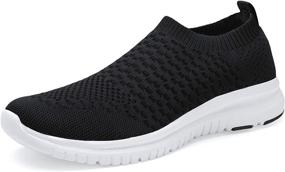 img 4 attached to YDB Lightweight Sneakers Comfortable Breathable Women's Shoes in Athletic