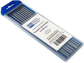 img 2 attached to 🔧 TIG Welding Tungsten Electrodes 2% Ceriated (Grey, WC20) 10-Pack - 3/32 inch