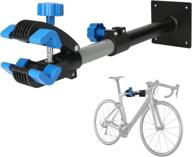 🔧 height-adjustable wall mount bike repair stand and maintenance rack for road and mountain bicycles logo