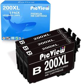 img 1 attached to PicView Remanufactured 200XL T200XL Black