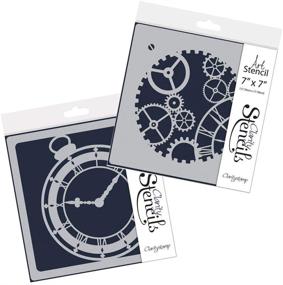 img 1 attached to Карманные часы Clockwork Stencil Pair