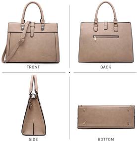 img 2 attached to Womens Handbag Shoulder Satchel Briefcase Women's Handbags & Wallets for Satchels
