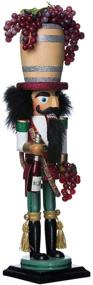 img 4 attached to Hollywood Wine Barrel Hat Nutcracker by Kurt Adler - 18.9 inches