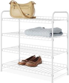 img 3 attached to 📚 Organize Your Closet with Whitmor's 4 Tier White Closet Shelf