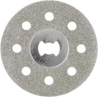 💎 dremel ez545 1-1/2-inch ez lock diamond wheel: achieve precision cuts effortlessly with silver wheel logo