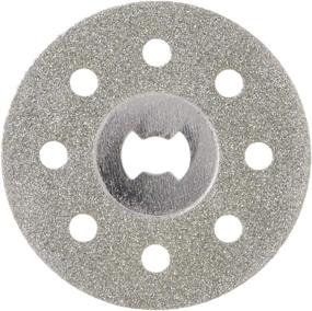 img 4 attached to 💎 Dremel EZ545 1-1/2-Inch EZ Lock Diamond Wheel: Achieve Precision Cuts Effortlessly with Silver Wheel