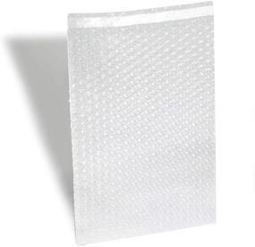 img 1 attached to 📦 Convenient Packs of Self-Seal Clear Bubble Pouches for Secure Packing