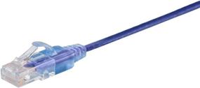 img 3 attached to Enhanced Performance: Monoprice Cat6A Ethernet Patch Cable - 0 Industrial Electrical