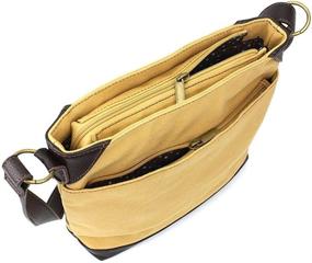 img 1 attached to Chala Handbags Safari Canvas Crossbody Women's Handbags & Wallets for Crossbody Bags