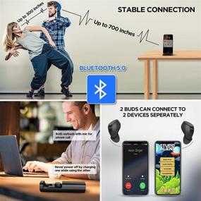 img 2 attached to SOAIY Bluetooth водонепроницаемый и влагозащищенный микрофон