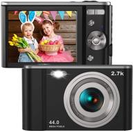 digital camera hd 2.7k 44 mp vlogging camera with webcam – 2.88&#34; ips screen, 16x zoom, 2 batteries | perfect gift for birthdays, christmas, thanksgiving logo