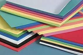 img 1 attached to Primary Colors Assorted Foam Sheets - Darice 1022-57, 12 x 18 Inches