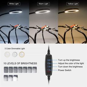 img 2 attached to 🔍 Enhanced Precision and Clarity: Flexible Assembly Modeling with Soldering Magnifying Tools