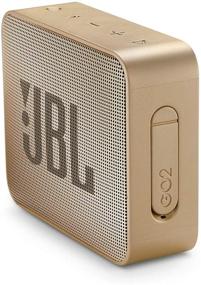img 2 attached to JBL GO 2 Portable Waterproof Speaker in Champagne: Take Your Music Anywhere!