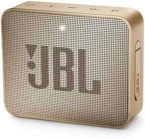 img 4 attached to JBL GO 2 Portable Waterproof Speaker in Champagne: Take Your Music Anywhere!