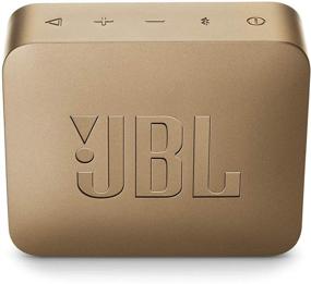 img 3 attached to JBL GO 2 Portable Waterproof Speaker in Champagne: Take Your Music Anywhere!