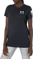 under armour freedom t shirt charcoal logo