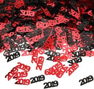 chinco 2500 pieces graduation party confetti: sparkle your 2019 graduation celebration logo