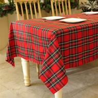 ruibao home christmas tablecloth: premium rectangle food service equipment & supplies for festive dining logo