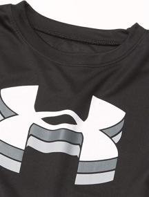 img 2 attached to 👦 Active Boys' Clothing - Under Armour Gray Boy Shorts