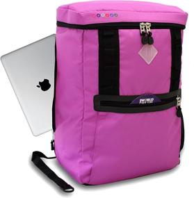 img 1 attached to World New York Rectan Backpack Backpacks and Laptop Backpacks