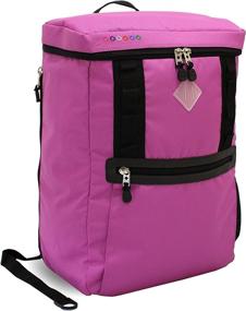 img 4 attached to World New York Rectan Backpack Backpacks and Laptop Backpacks