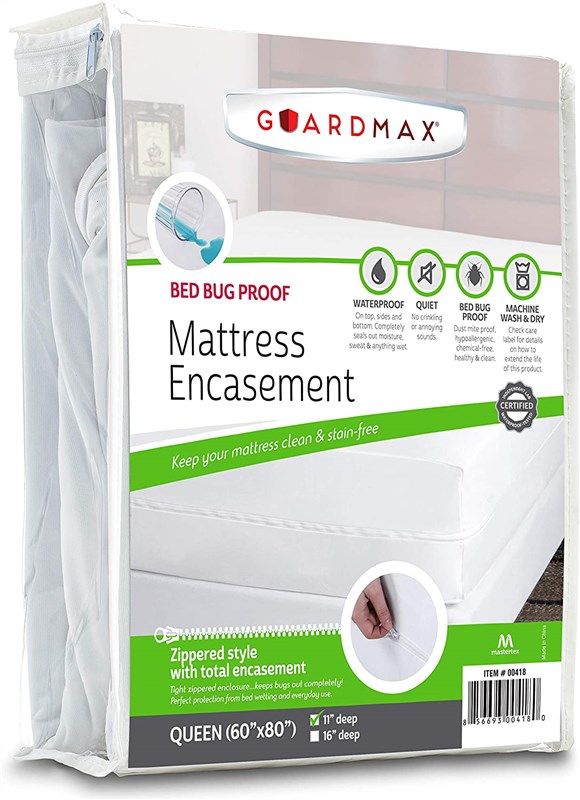 guardmax encasement waterproof hypoallergenic breathable 로고