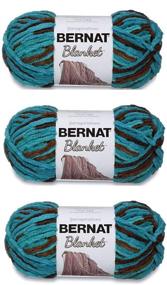 img 1 attached to 🧶 Bernat 161200-203 Mallard Wood Blanket Yarn - Enhance Your SEO