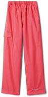 👖 columbia kids' cypress brook ii pant: durable and comfortable outdoor pants for children logo