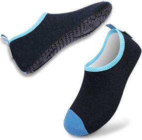 img 4 attached to VIFUUR Unisex Quick-Drying Water Shoes for 👣 Snorkeling, Beach, Surfing | Barefoot Yoga Aqua Shoes